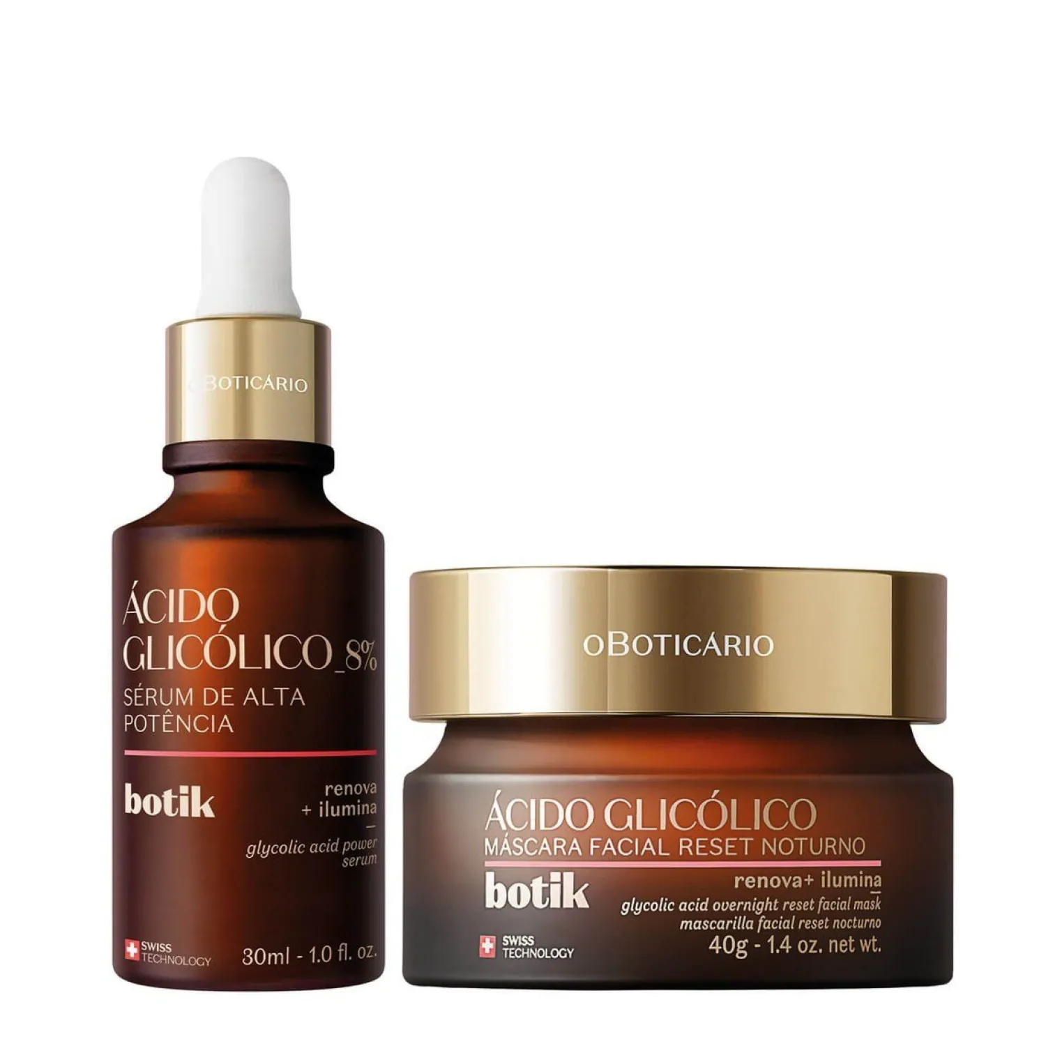 Kits De Skin Care | BOTIK COMBO MASCARA FACIAL NOCTURNA + SERUM ACIDO GLICOLICO V2
