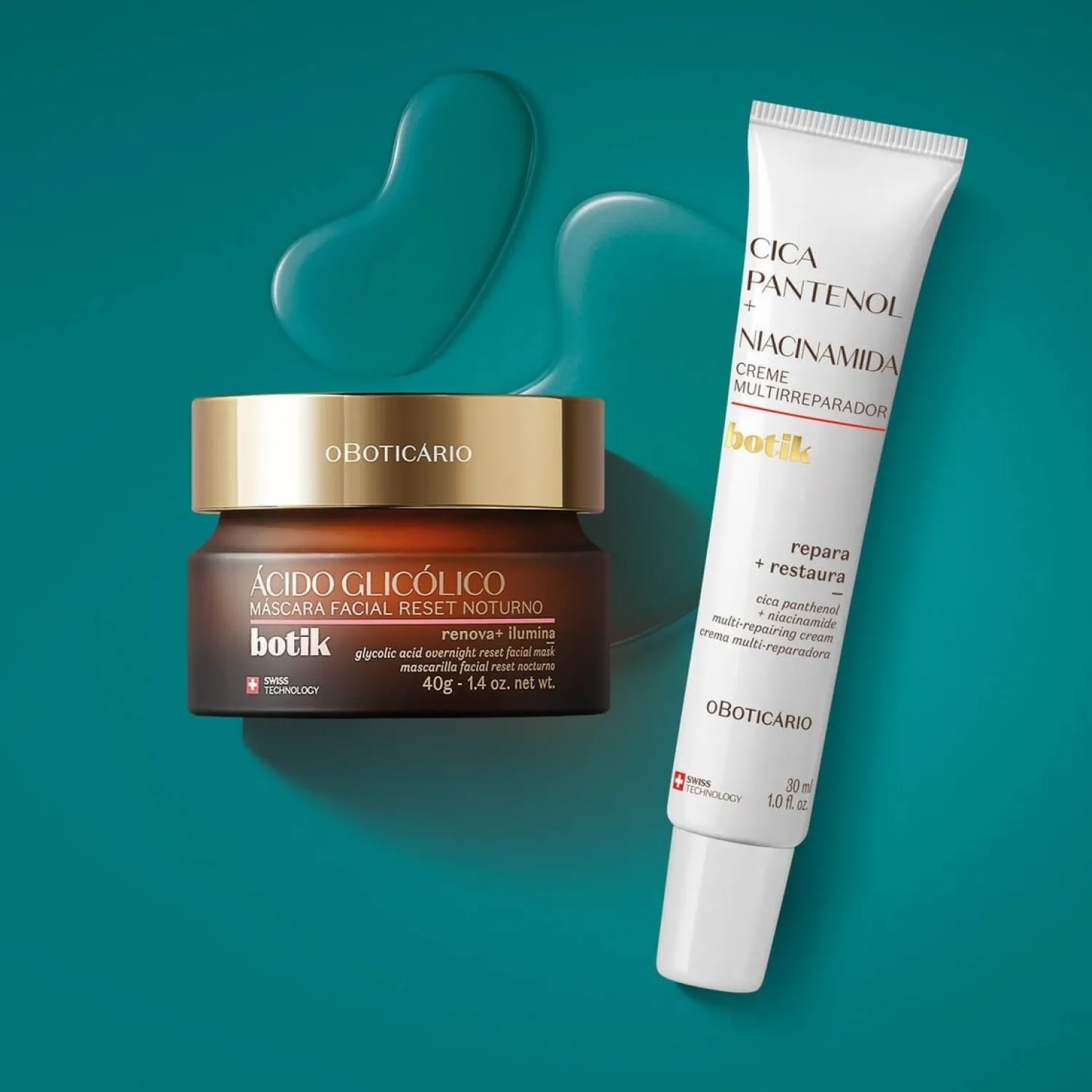 Kits De Skin Care | BOTIK COMBO MASCARA FACIAL NOCTURNA + CREMA REPARADORA CICA PANTENOL A