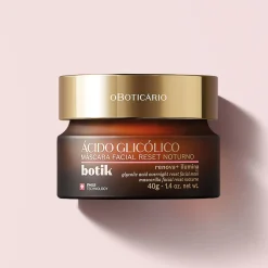 Skin Care Para Hombres | Hidratantes | BOTIK Mascarilla Facial Reset Nocturna Ácido/Glicol 40G