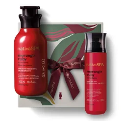 Body Splash | NATIVA SPA Combo Npsa Locion Hidratante 400Ml + Body Splah 200Ml Morango E Ruby
