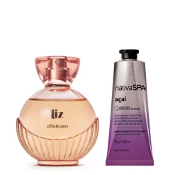 Kits De Perfumería | O Boticário CO COMBO PERFUME DE MUJER LIZ + CREMA DE MANOS ACAI
