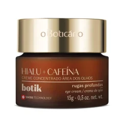 Skin Care Para Hombres | Unisex | BOTIK Concentrada De Ojos Acido Hialuronico + Cafeina 15G Crema
