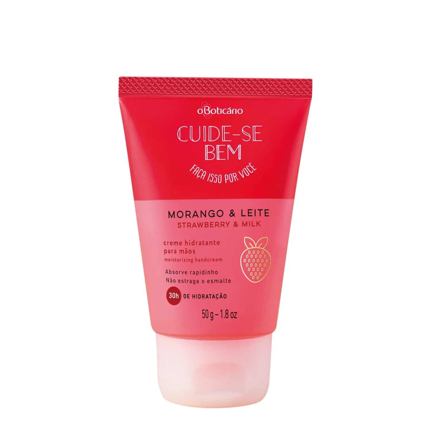 Cremas De Manos | O Boticário CO Crema hidratante para manos fresa y leche 50G Cuide-sebem