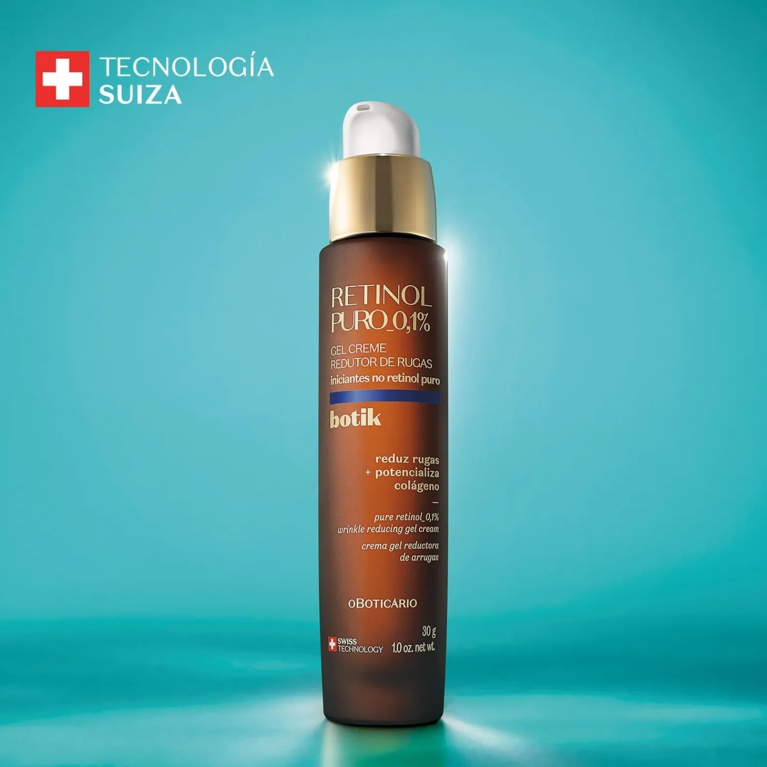 Skin Care Para Hombres | Hidratantes | BOTIK Gel Crema Reductora de Arrugas – Retinol Puro, 30 g