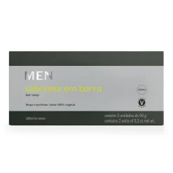 Jabones Corporales | BOTICARIO MEN Jabón en barra para el cuerpo 2X90G Men