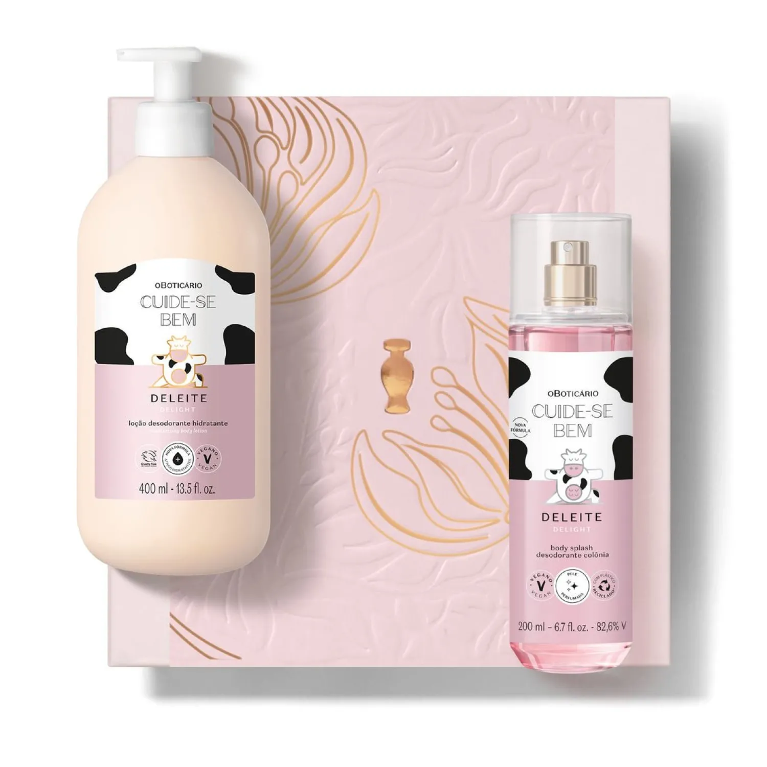 Kits De Cuidado Corporal | O Boticário CO Kit de regalo de madres Cuidese Bem Deleite