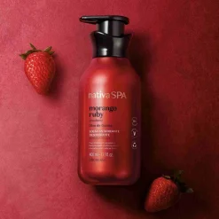 Cremas Corporales | Mujeres | NATIVA SPA Locion Hidratante Corporal Morango Y Ruby 400Ml