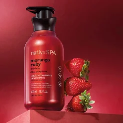 Cremas Corporales | Mujeres | NATIVA SPA Locion Hidratante Corporal Morango Y Ruby 400Ml