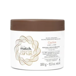 Después Del Baño | Mascarillas Para El Cabello | MATCH Mascara capilar hidratante 2ABC 3ABC CIENCIA CURVAS 350 ML