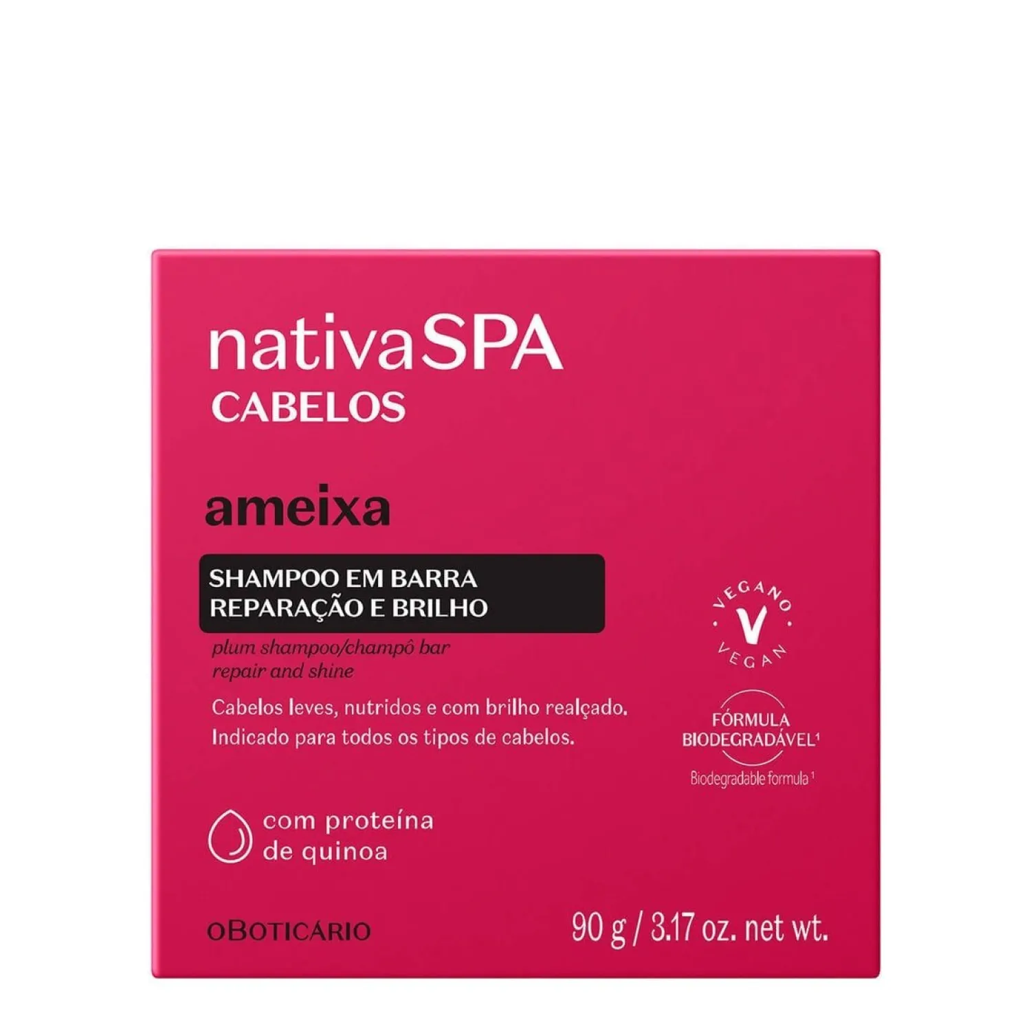 Shampoo | NATIVA SPA NSPA SHAMPOO SOLIDO AMEIXA 90G